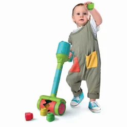 Clementoni Soft Clemmy Stofzuiger met 6 Blokken