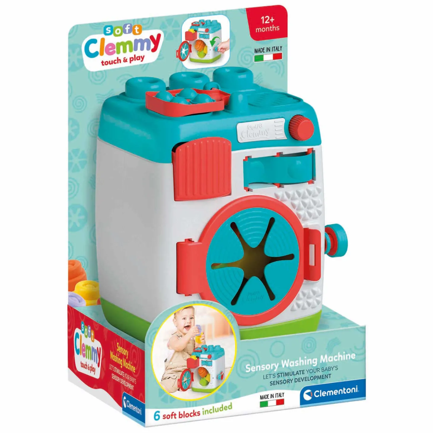 Clementoni Soft Clemmy Wasmachine