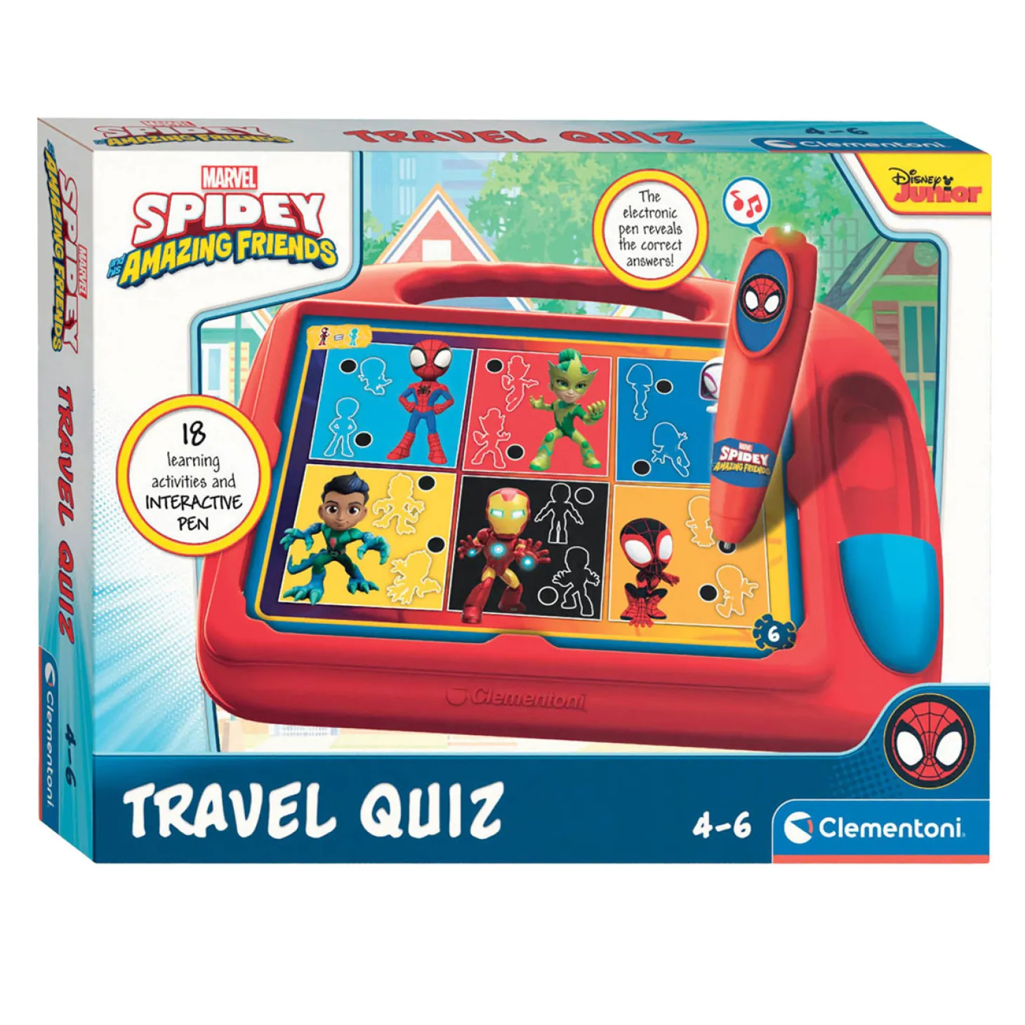 Clementoni Travel Quiz Spidey