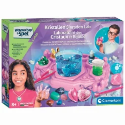 Clementoni Wetenschap & Spel Kristallen Sieraden Lab