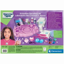 Clementoni Wetenschap & Spel Kristallen Sieraden Lab