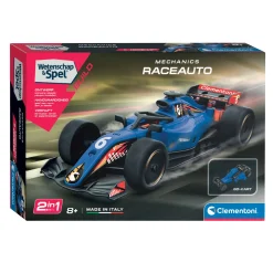 Clementoni Wetenschap en Spel - Mechanics Raceauto of Go Kart 2in1 Bouwset - 100+dlg.