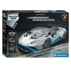 Clementoni Wetenschap en Spel - Mechanics Lamborghini Huracan Sto Bouwset - 270dlg.