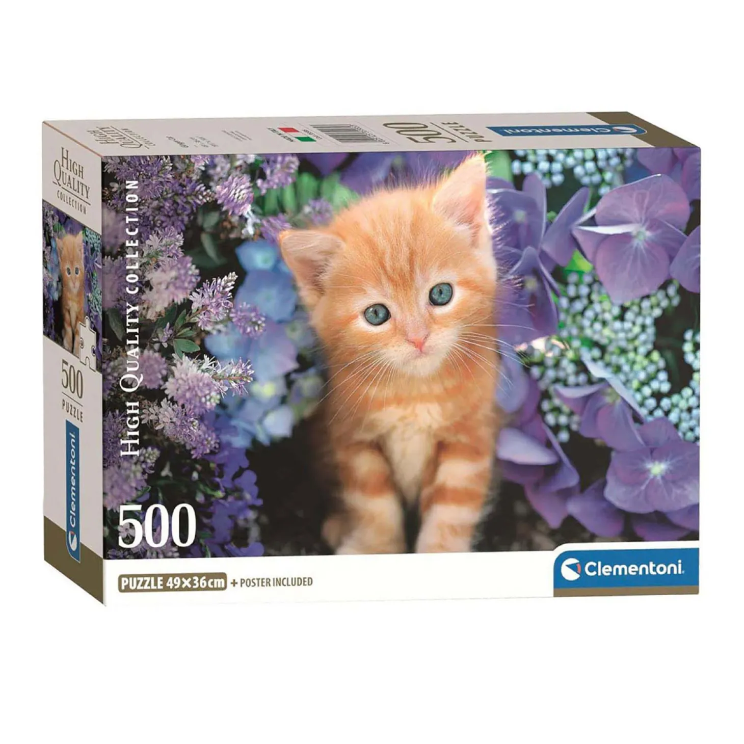 Clemetoni Legpuzzel Ginger Cat, 500st.
