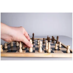 Clown Games Schaakstukken Hout, 32dlg.