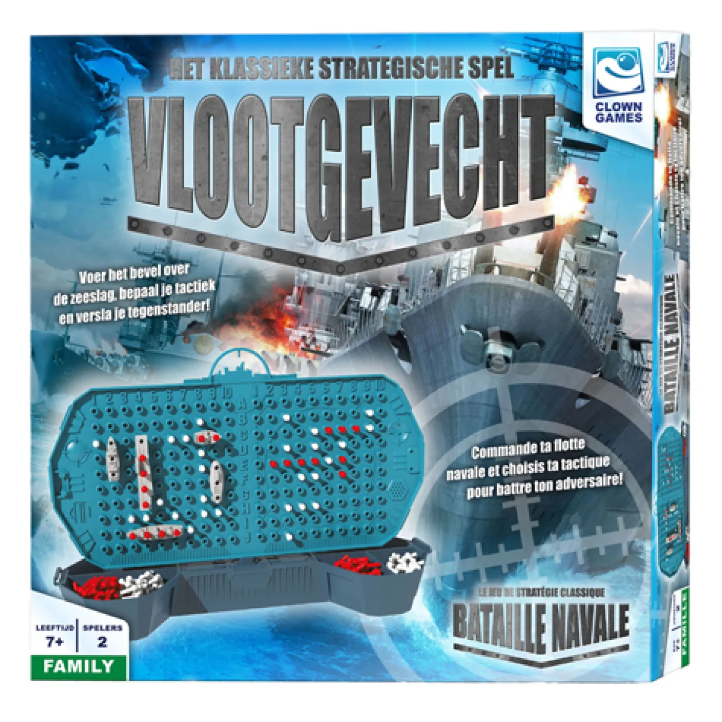 Clown Games Vlootgevecht Bordspel