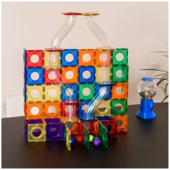 Coblo Knikkerbaan Magnetisch Bouwspeelgoed, 100dlg.