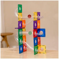 Coblo Knikkerbaan Magnetisch Bouwspeelgoed, 100dlg.