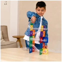 Coblo Knikkerbaan Magnetisch Bouwspeelgoed, 100dlg.