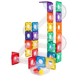 Coblo Knikkerbaan Magnetisch Bouwspeelgoed, 100dlg.