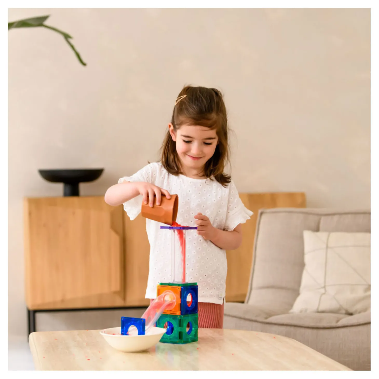 Coblo Knikkerbaan Uitbreidingsset Magnetisch Bouwspeelgoed, 35dlg.