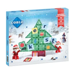 Coblo Magnetisch Bouwspeelgoed Adventskalender, 72dlg.