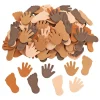 Colorations - Colours Like Me Handen en Voeten Foamstickers, 200st.