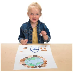 Colorations - Colours Like Me Handen en Voeten Foamstickers, 200st.