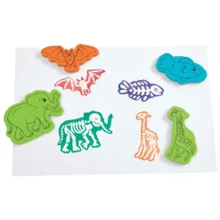 Colorations - Dierenskeletten Stempels, 15st.