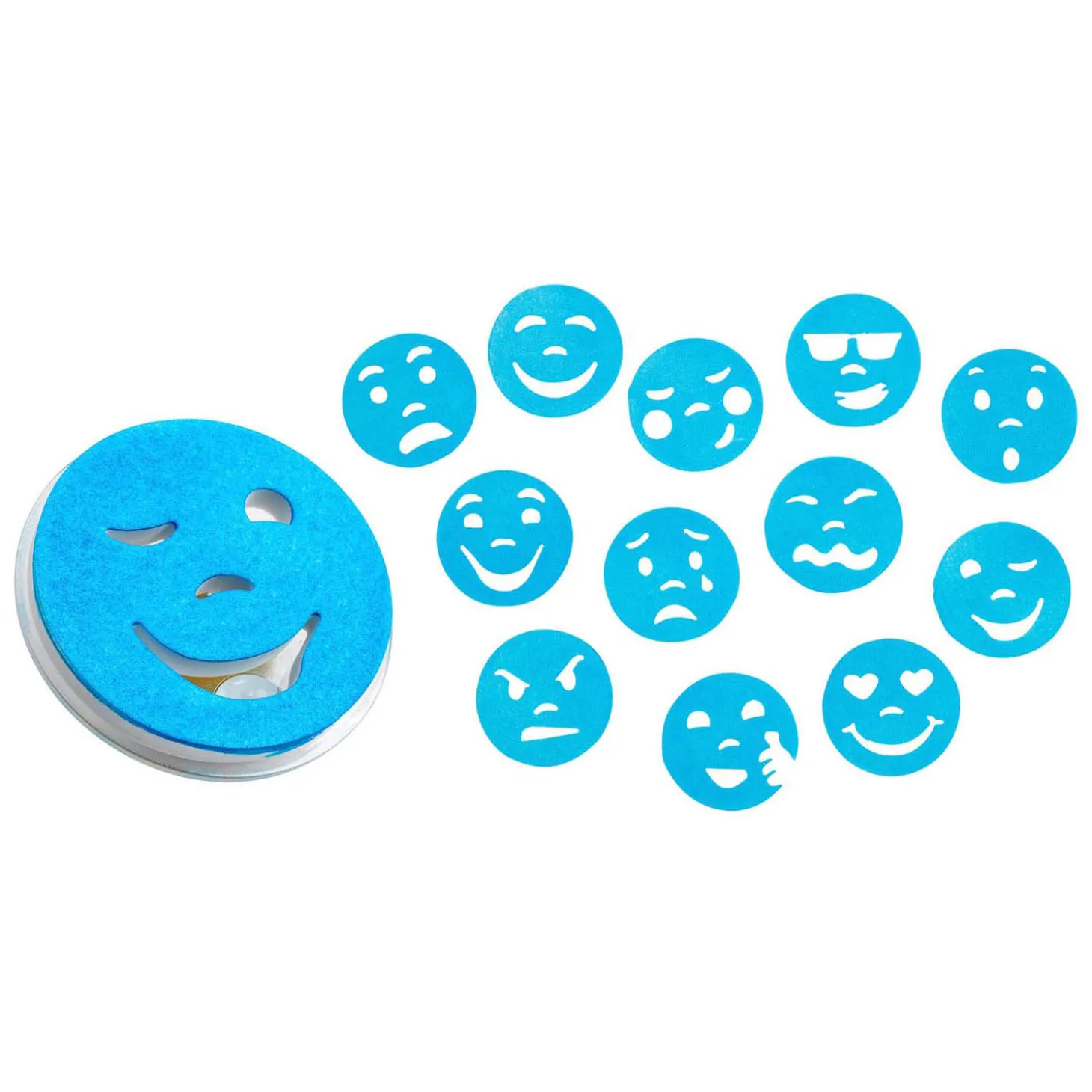 Colorations - Easy Grip Emotiestempels, 12st.