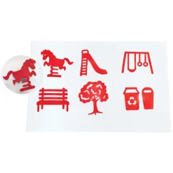 Colorations - Easy Grip Stempels Speeltuin