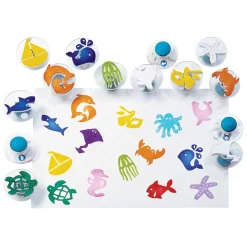 Colorations - Easy Grip Zeeleven Stempels, 14dlg.