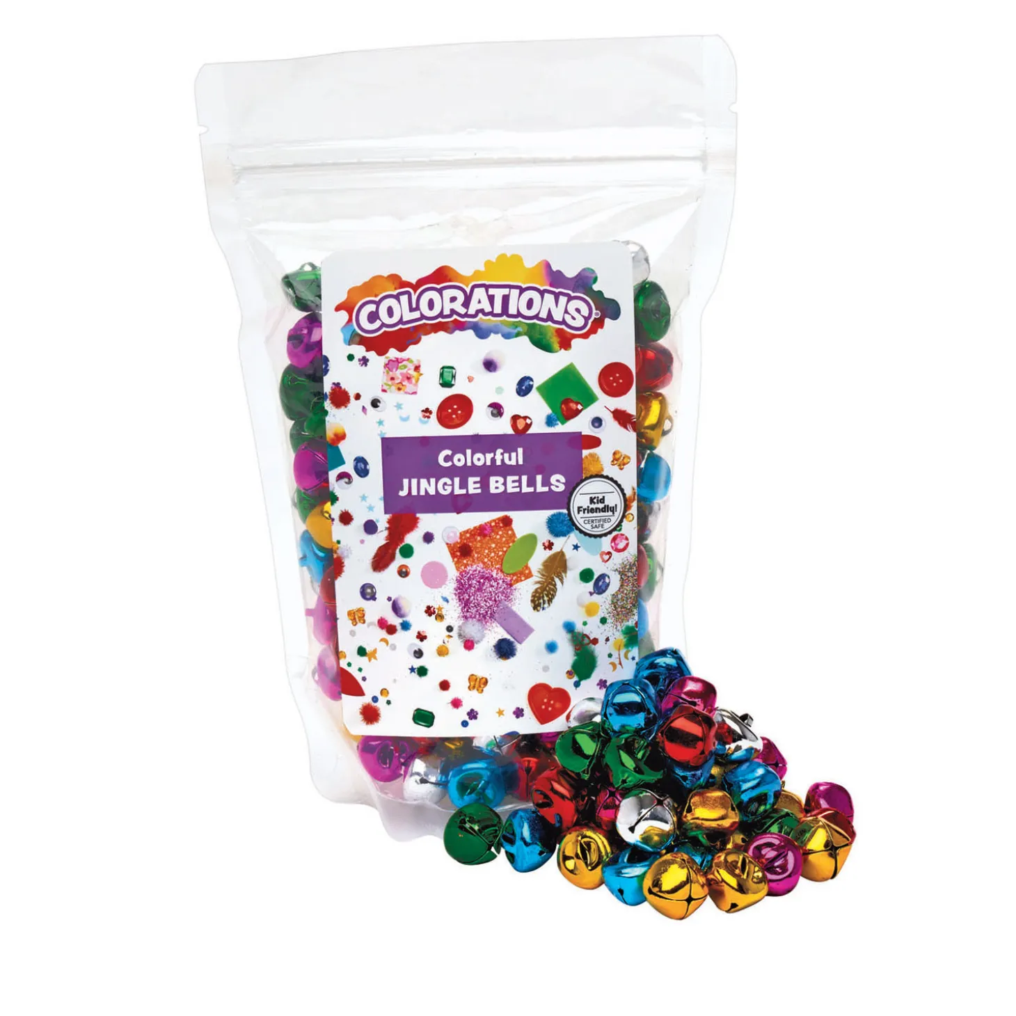 Colorations - Gekleurde Knutsel Belletjes, 200st.