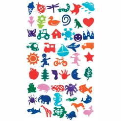 Colorations - Gemakkelijke Grip Stempels Megaset, 50st.