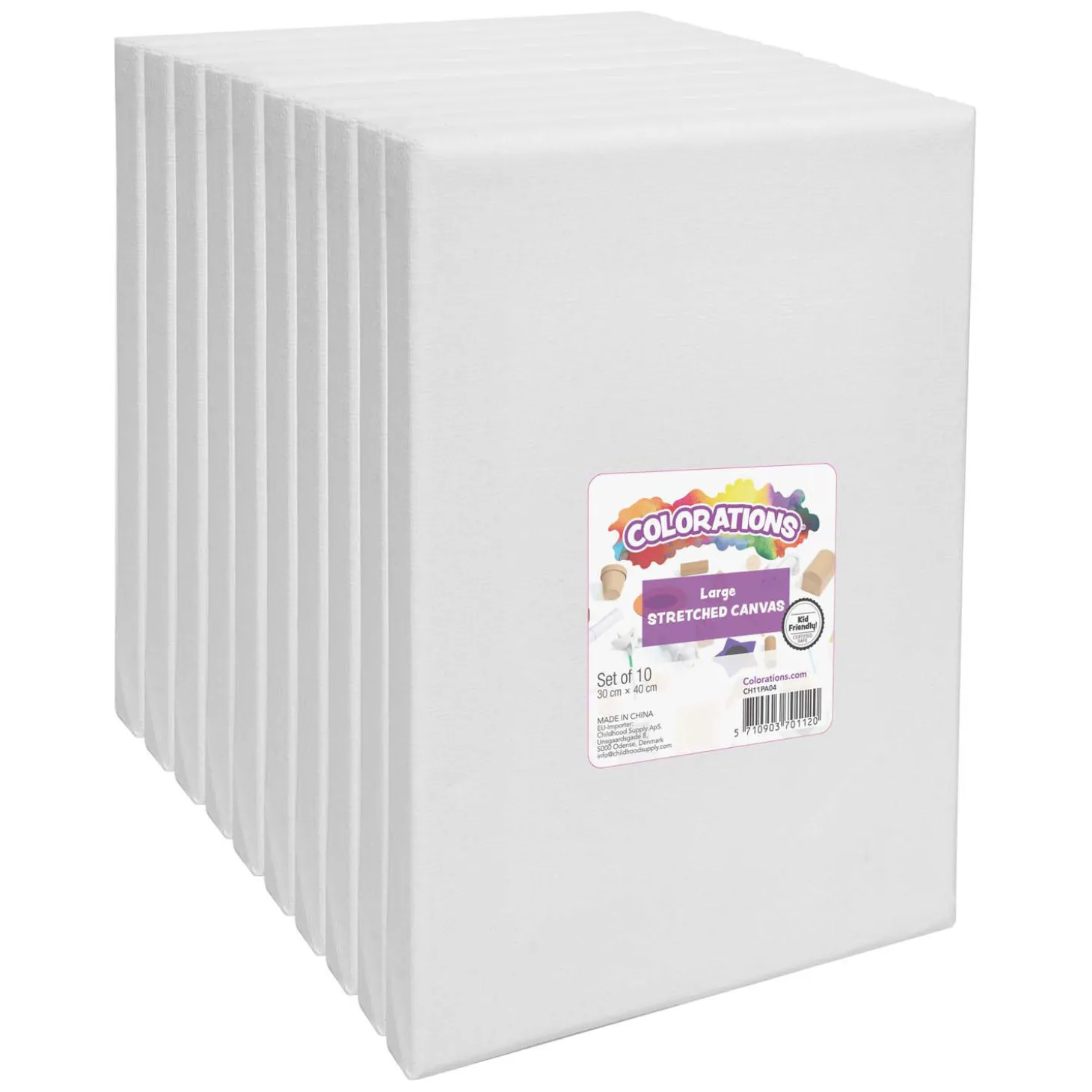 Colorations - Gespannen Canvas 30 x 40 cm, 10st.
