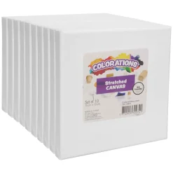 Colorations - Gespannen Canvas 10 x 10 cm, 10st.