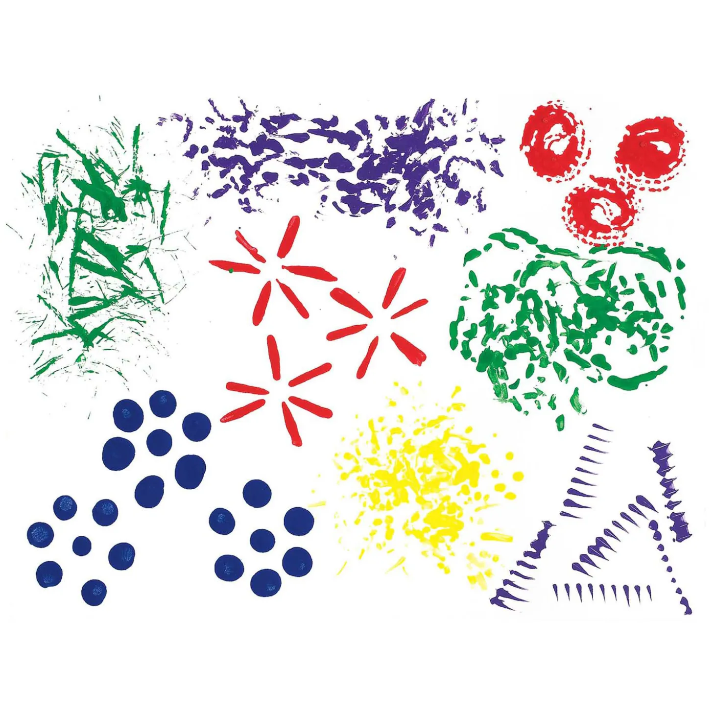 Colorations - Grappige Verfkwasten, 8dlg.