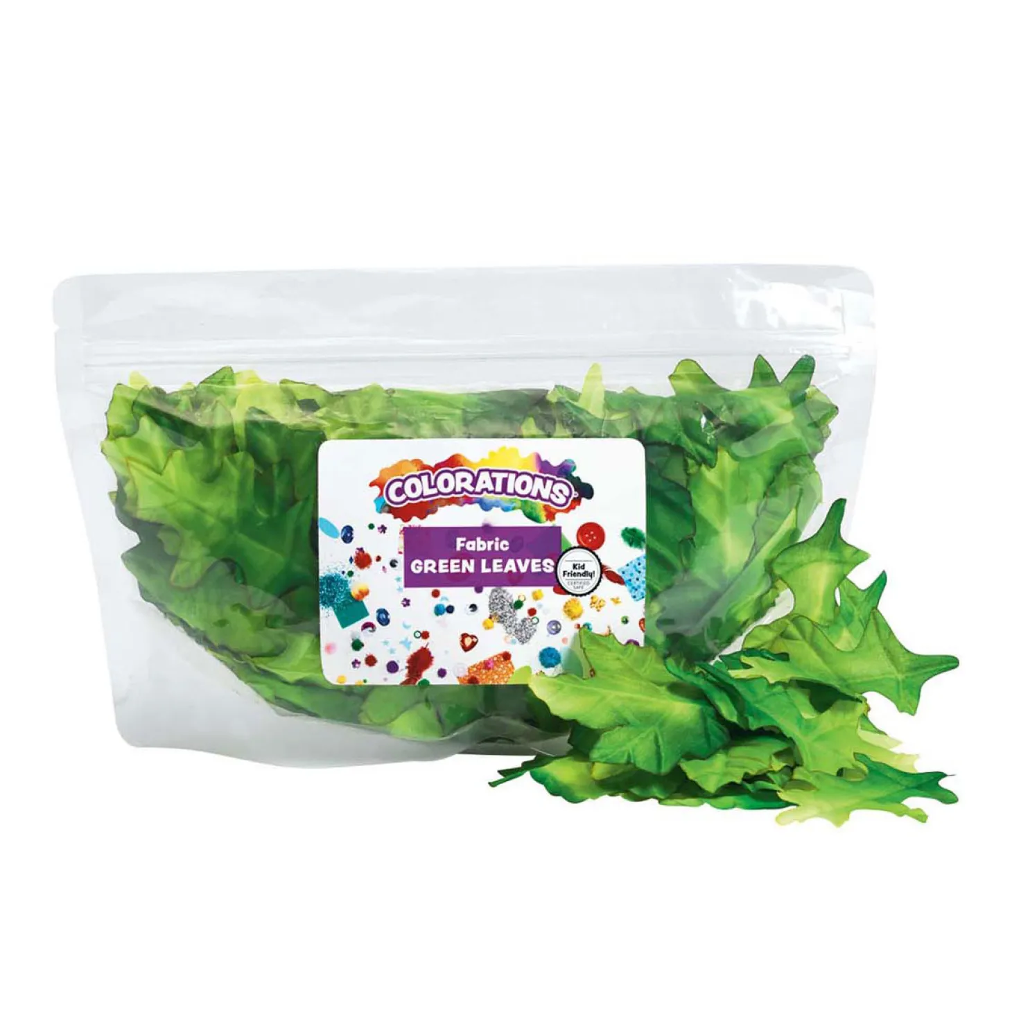 Colorations - Groene Blaadjes, 200st.
