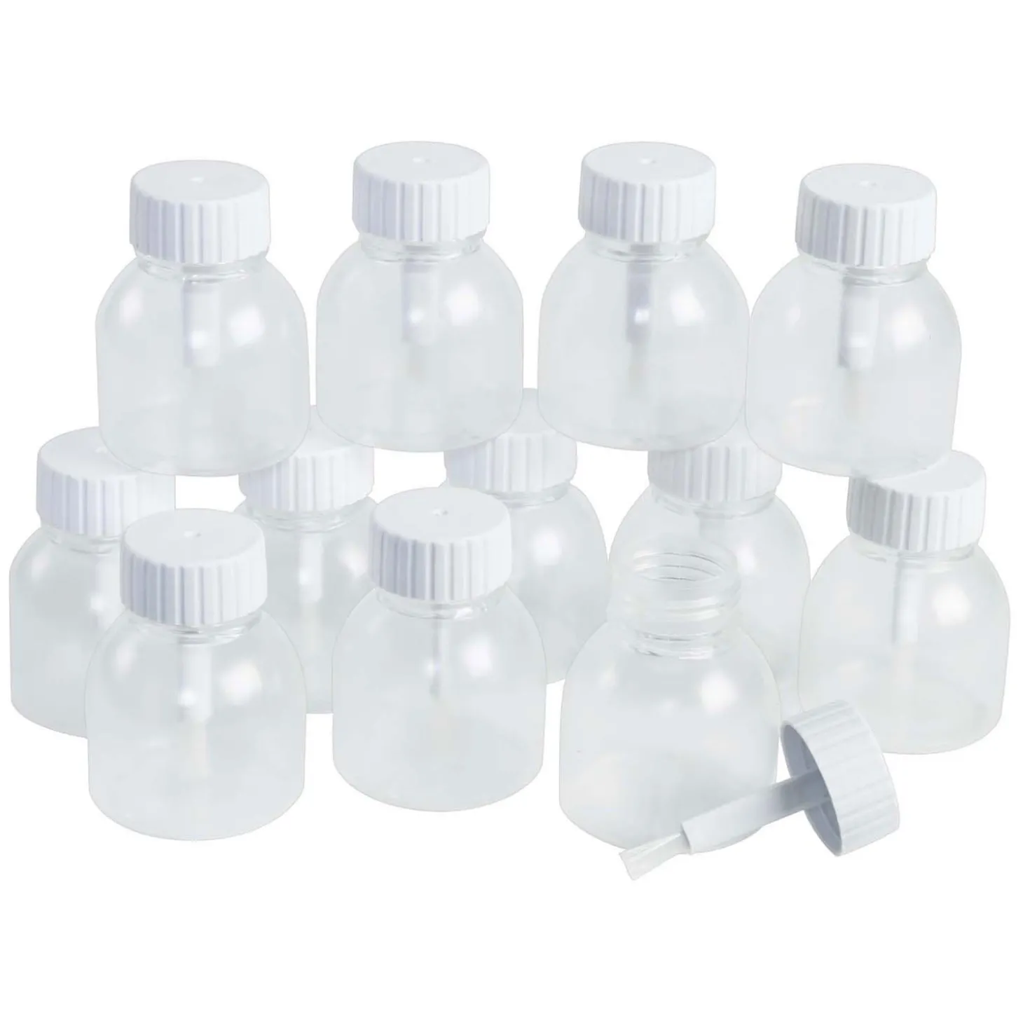 Colorations - Herbruikbare Lijmpotten met Kwasten, 12st.