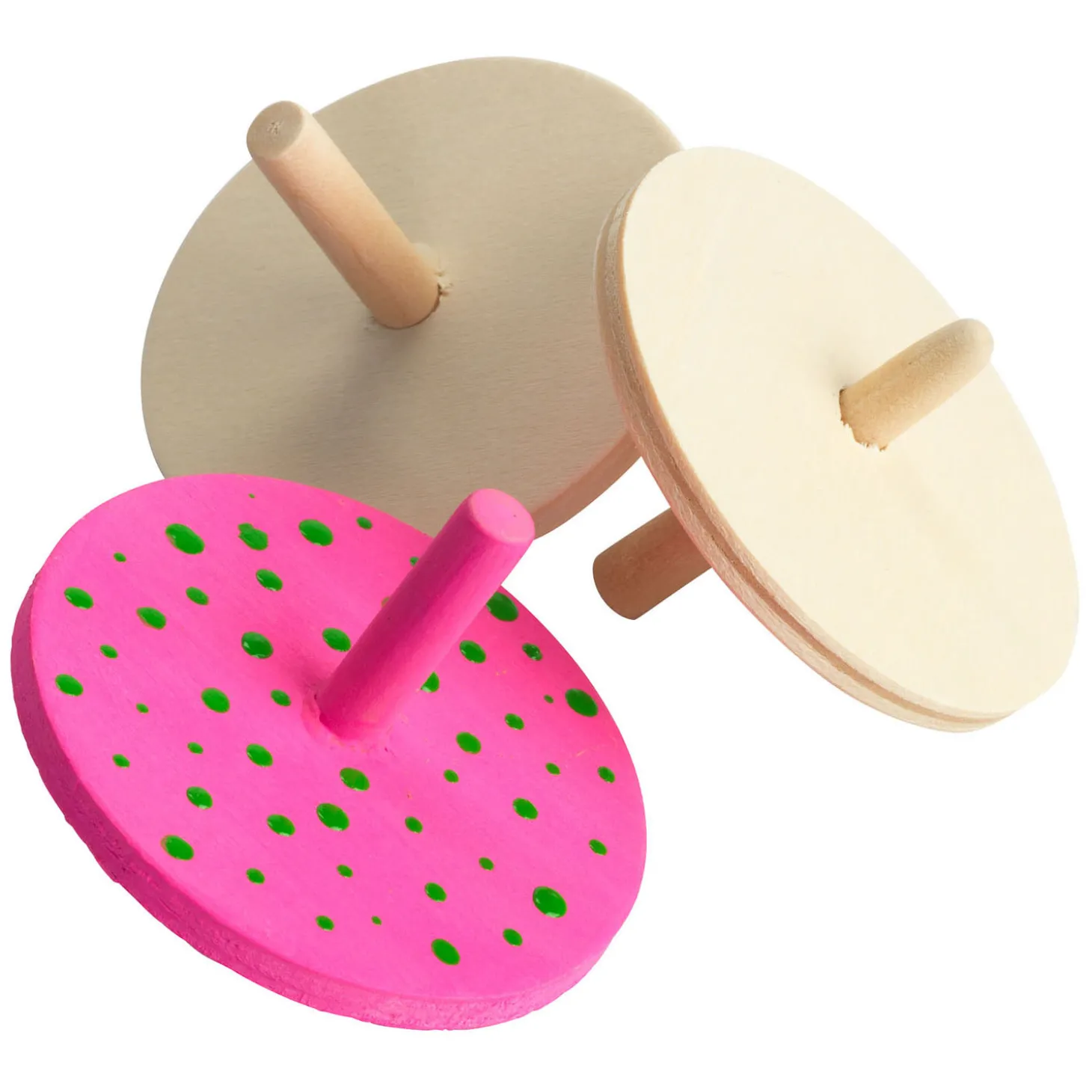 Colorations - Houten Tollen, Set of 24