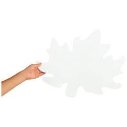 Colorations - Jumbo Knutsel Bladeren Karton, 24 stuks