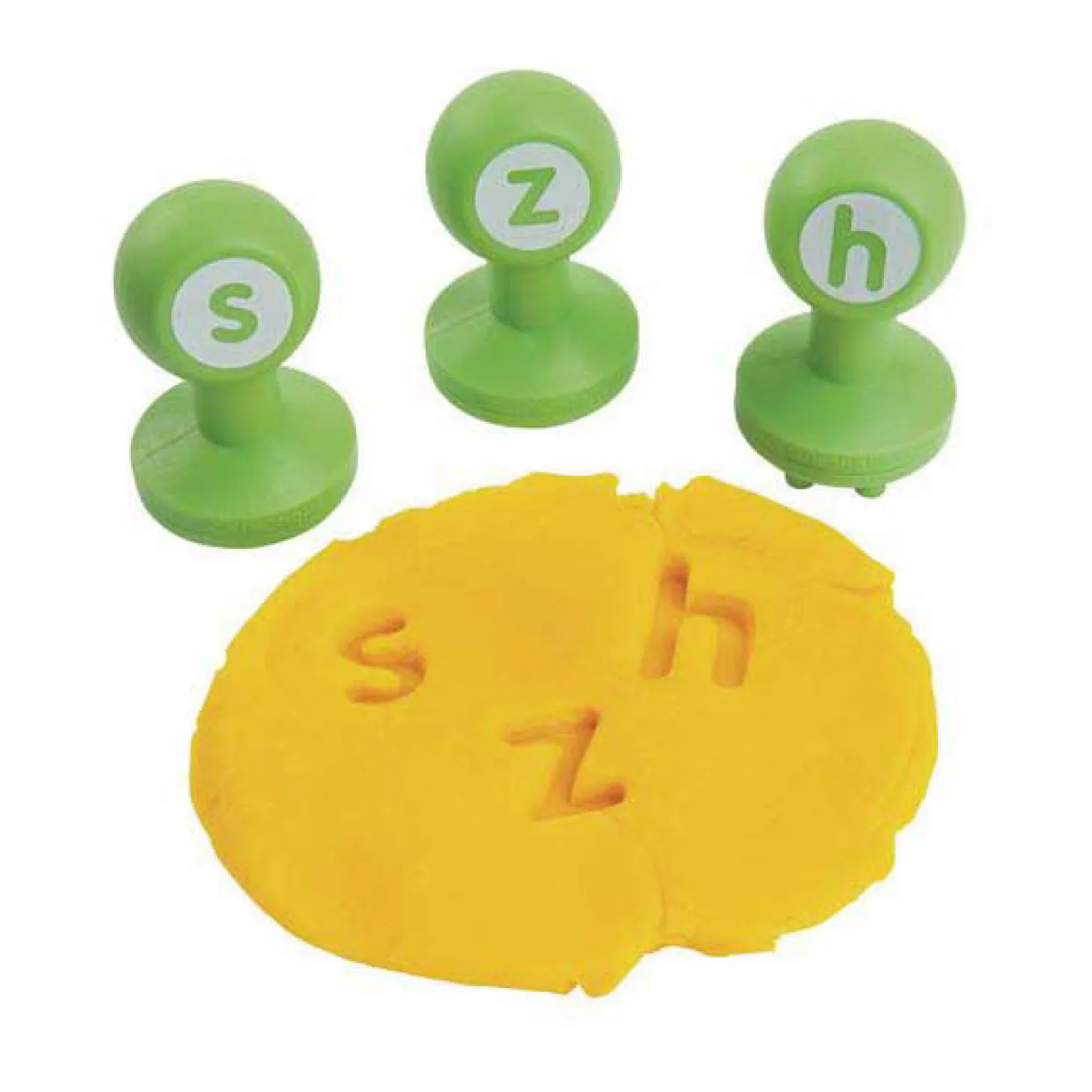 Colorations - Kleine Letters Klei Stempels, 26st.