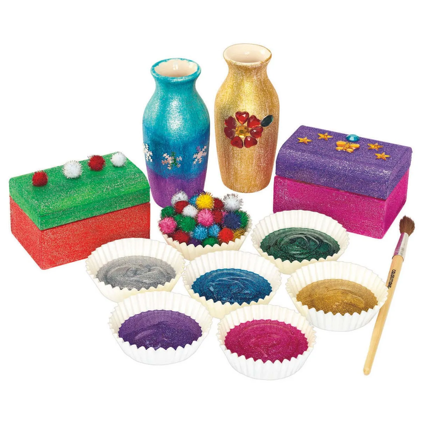 Colorations - Knutsel Cupjes, Set van 100