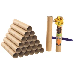 Colorations - Lange Stevige Gerecyclede Knutselrollen, 24st.