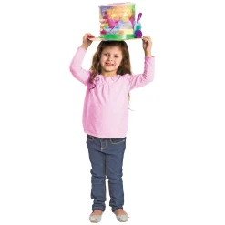 Colorations - Maak en Versier je eigen Hoedtop Wit, Set van 12