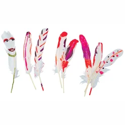 Colorations - Natuurlijke Witte Veren, 48st.