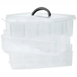 Colorations - Opbergkoffer Knutselmateriaal 3-laags