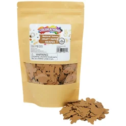 Colorations - Papieren Plakvormen Natuurlijke Tinten, 250st.