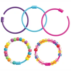 Colorations - Rijgkralen Armbanden met Sluiting, Set van 24