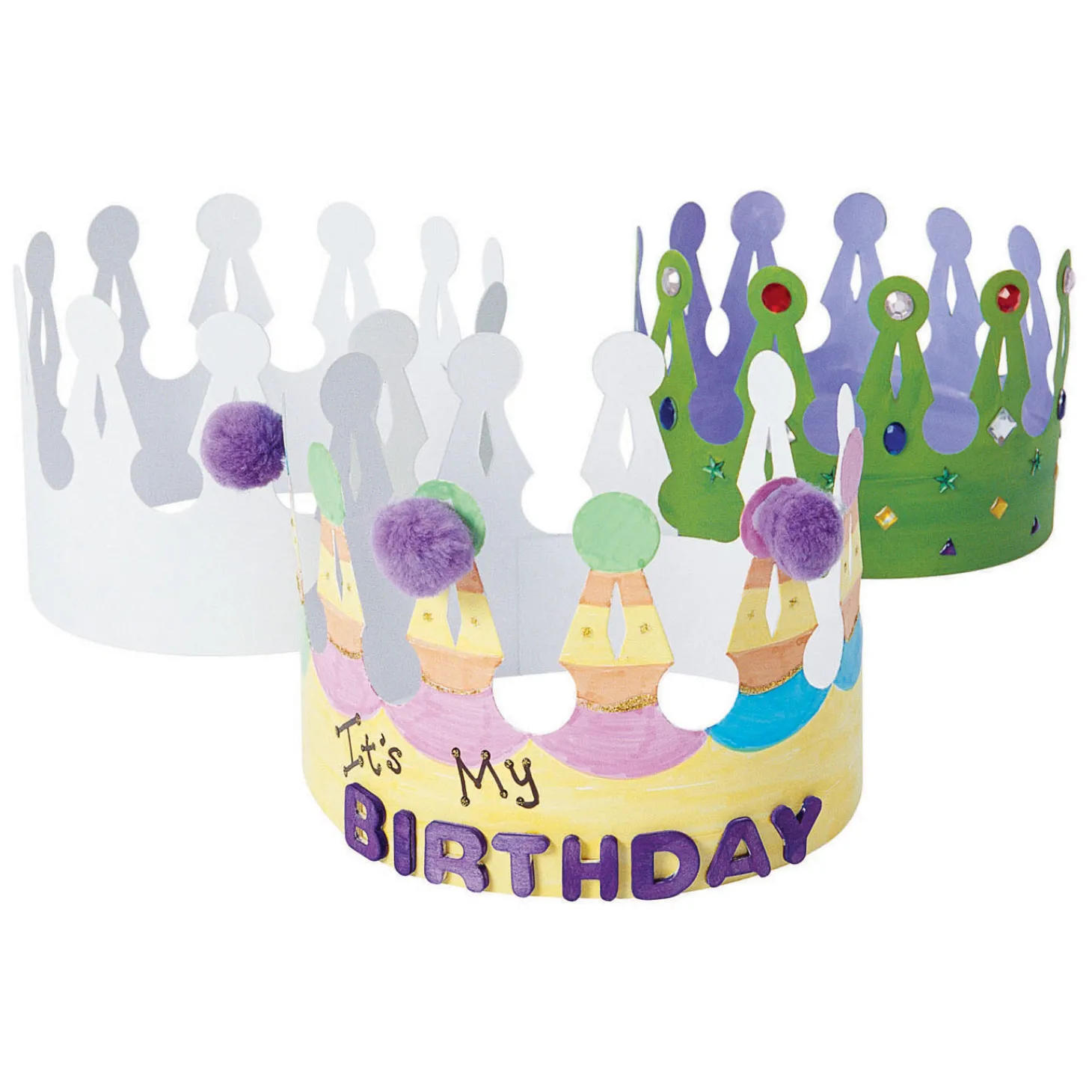 Colorations - Versier je Eigen Kroon, Set van 24