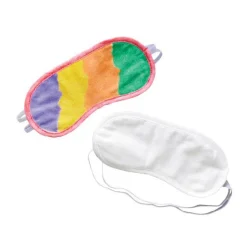 Colorations - Versier je eigen Slaapmasker, Set van 12