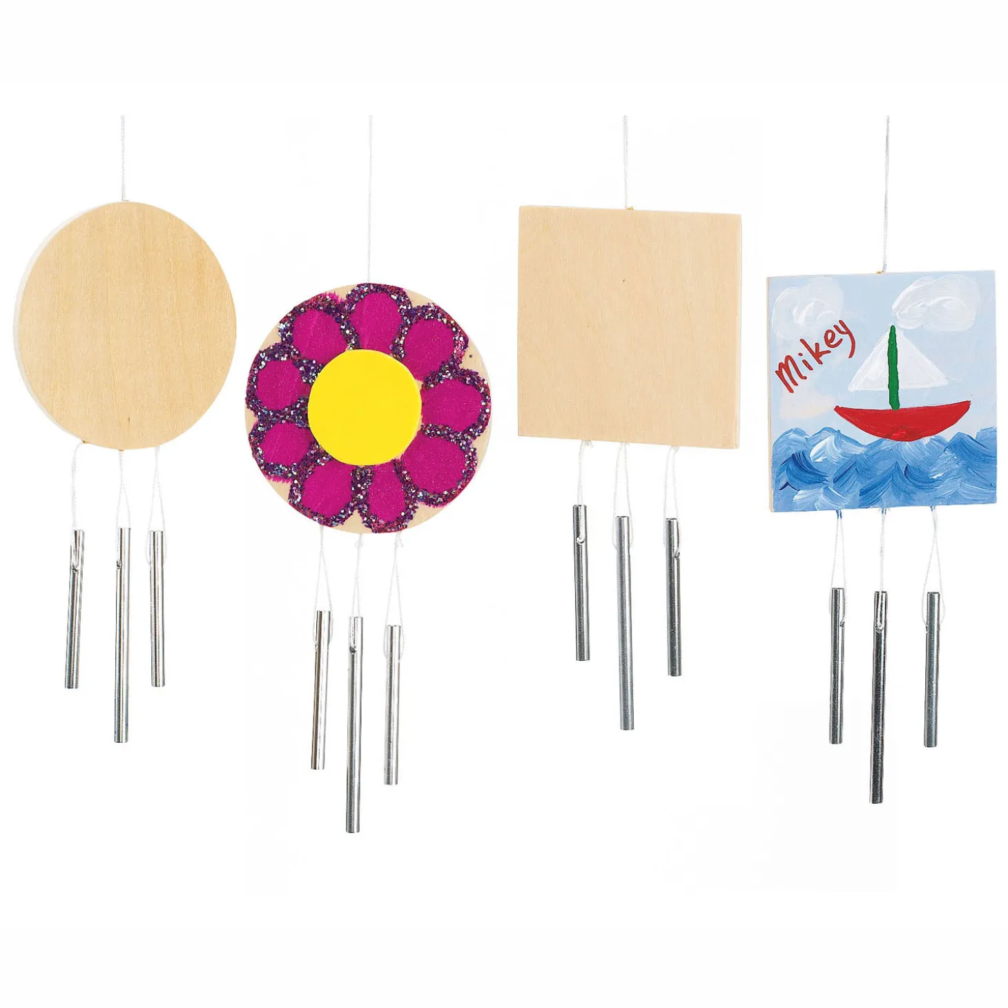 Colorations - Versier je eigen Windgong, Set van 12