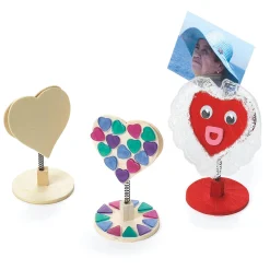 Colorations - Versier je Houten Memoclip Hart, 12st.