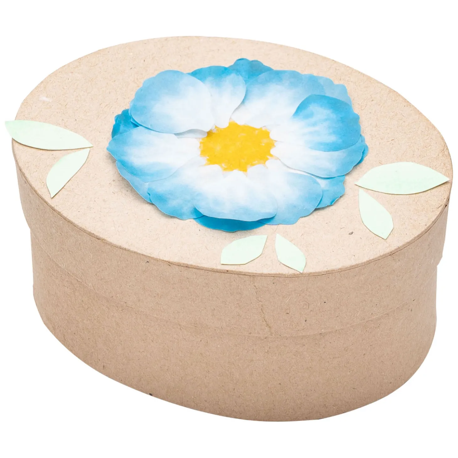 Colorations - Washi Stickers - Blauwe Bloemblaadjes, 80st.