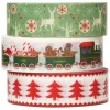 Colorations - Washi Tape Kerst 3 Rollen, 5mtr.