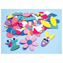 Colorations - Zelfklevende Foam Figuren Stickers, 1000st.