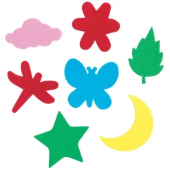 Colorations - Zelfklevende Foam Vormen, 54st.