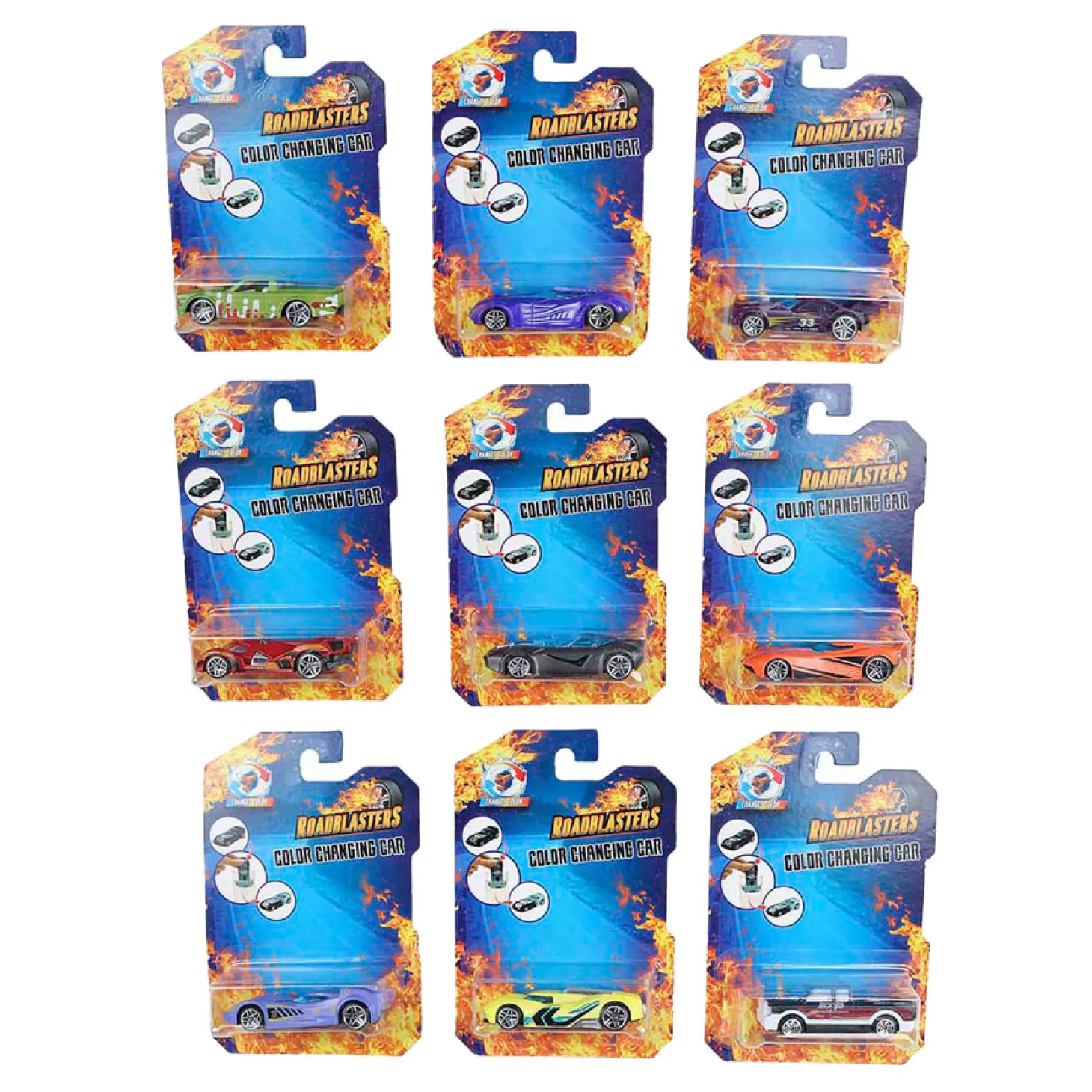 Colorchanging Die-cast Auto