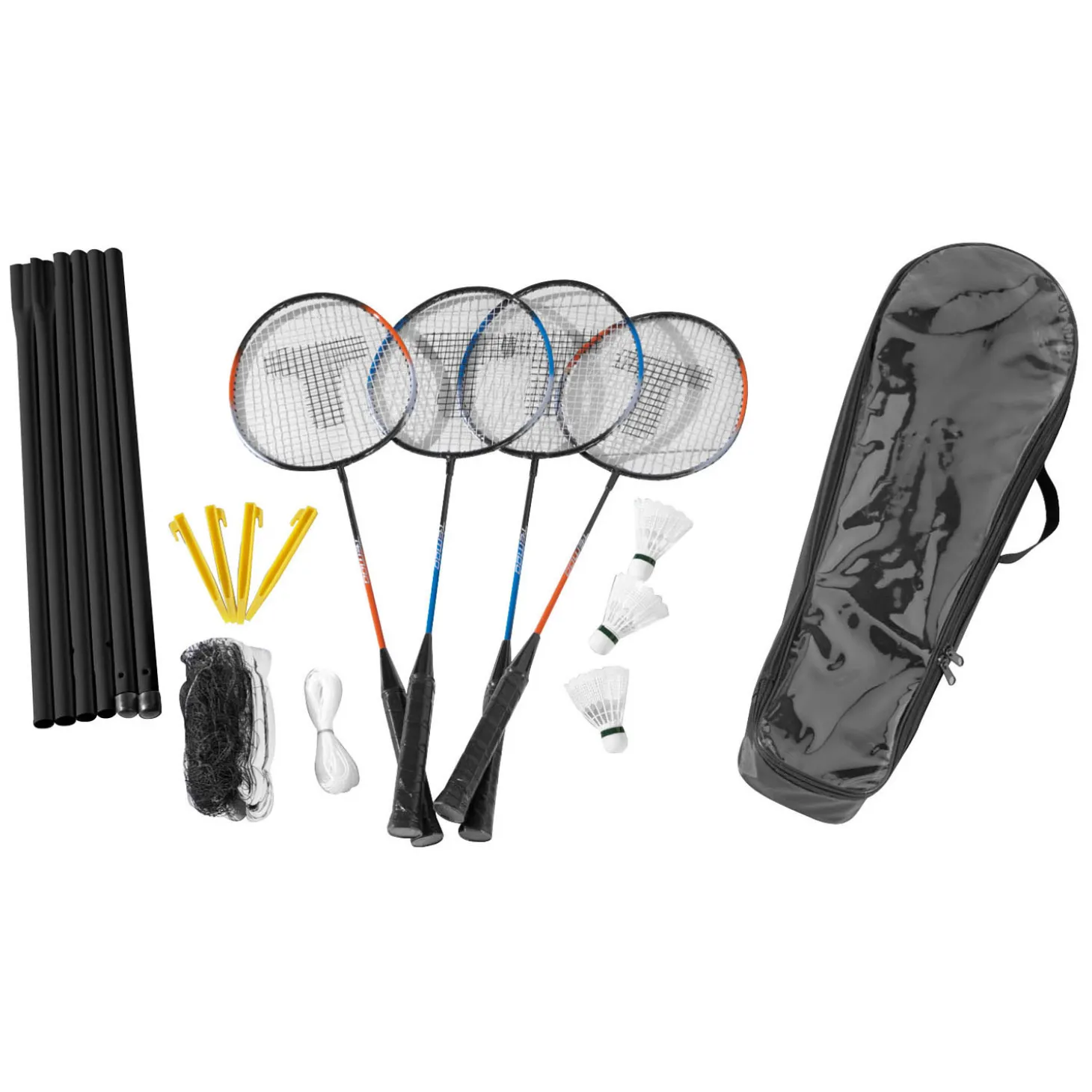Complete Badmintonset, 4 spelers