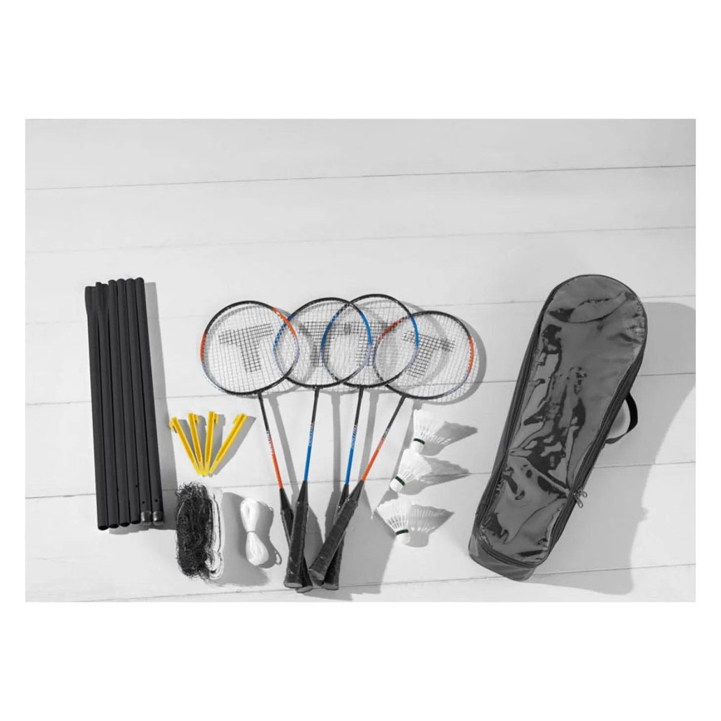 Complete Badmintonset, 4 spelers
